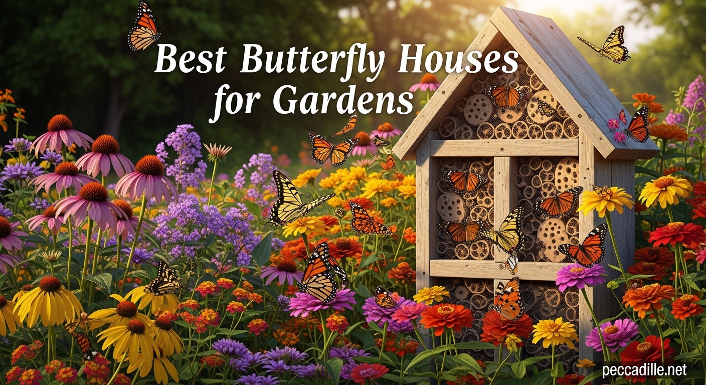 Best Butterfly Houses for Gardens