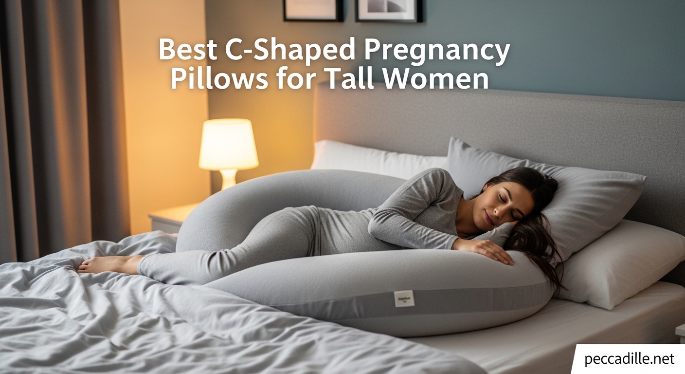 Best C-Shaped Pregnancy Pillows for Tall Women