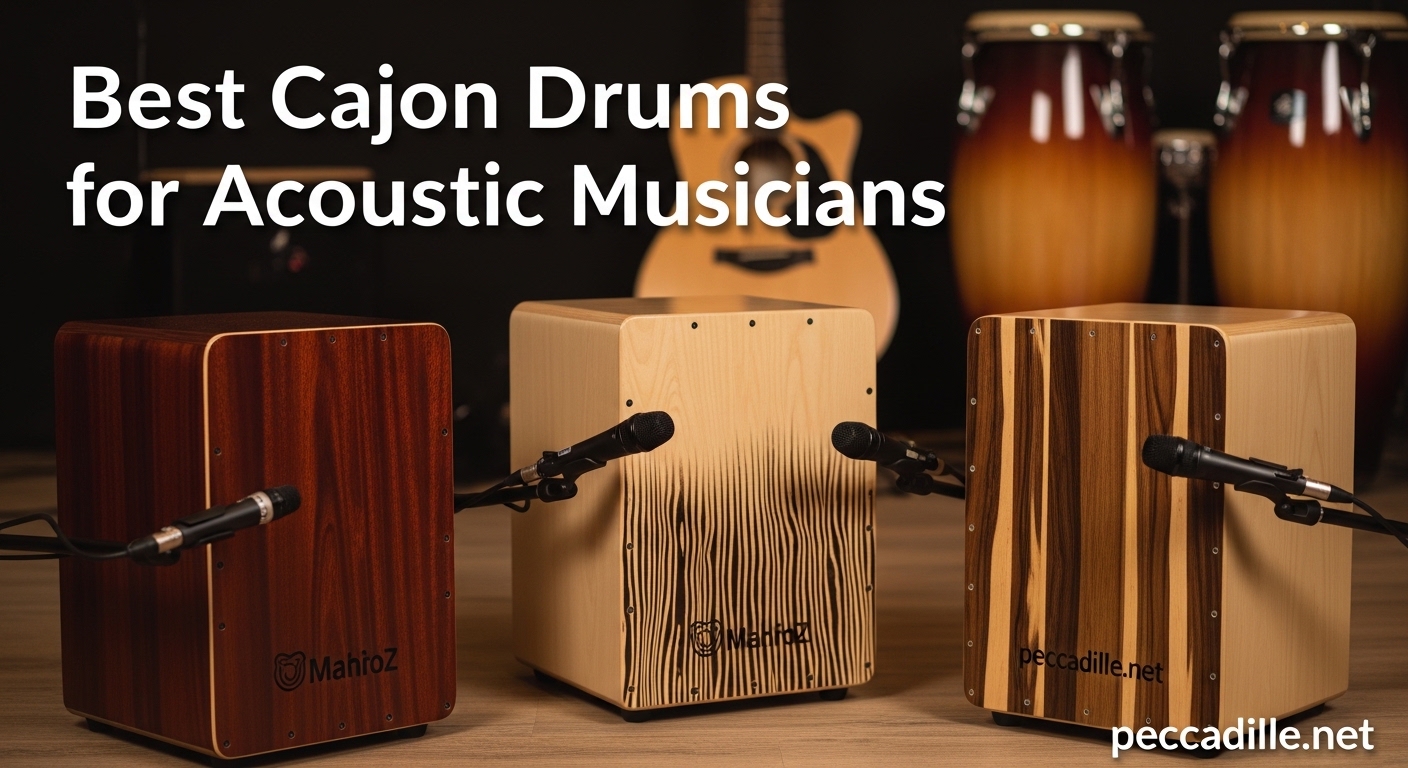 Best Cajon Drums for Acoustic Musicians