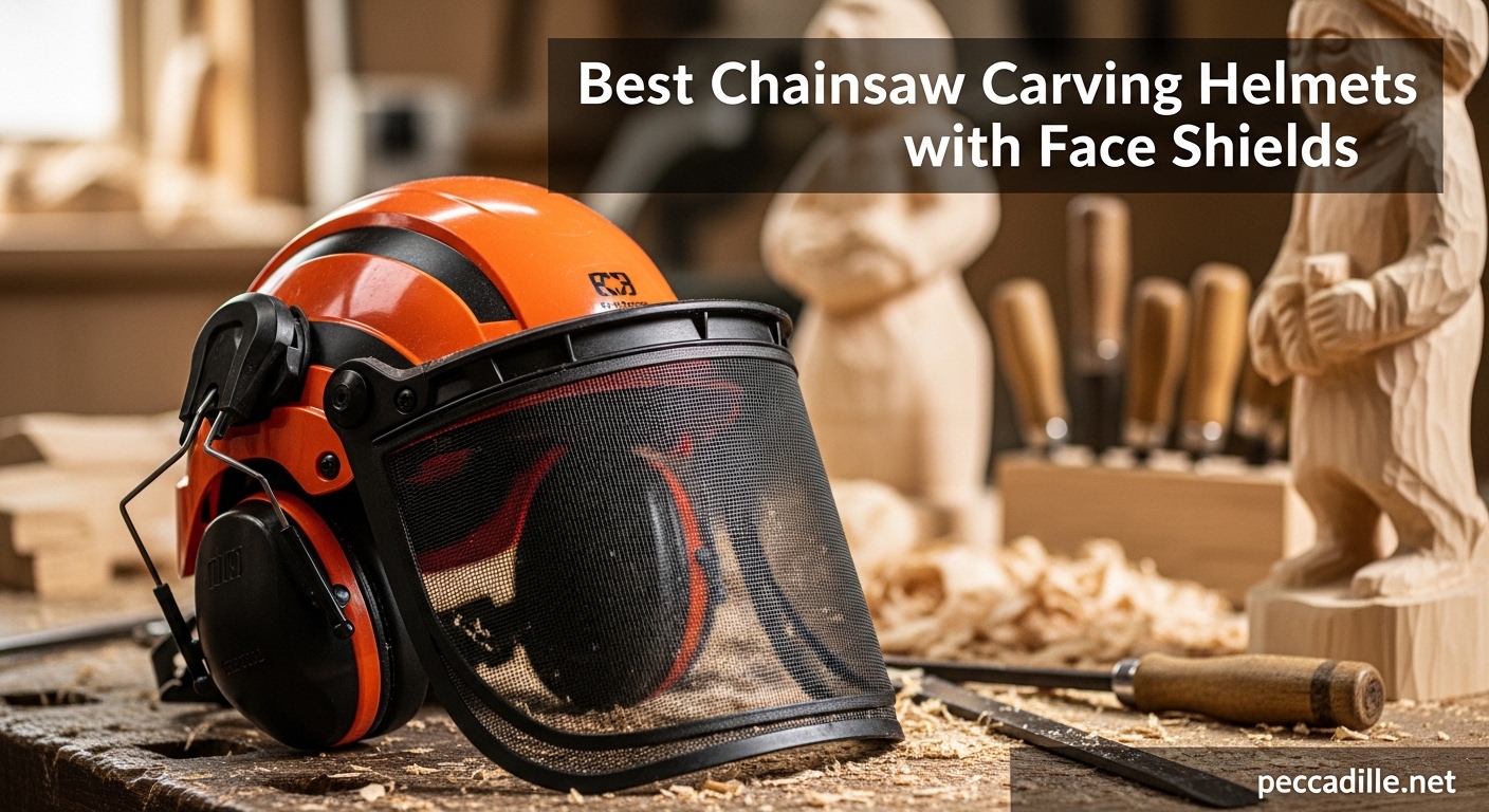Best Chainsaw Carving Helmets with Face Shields