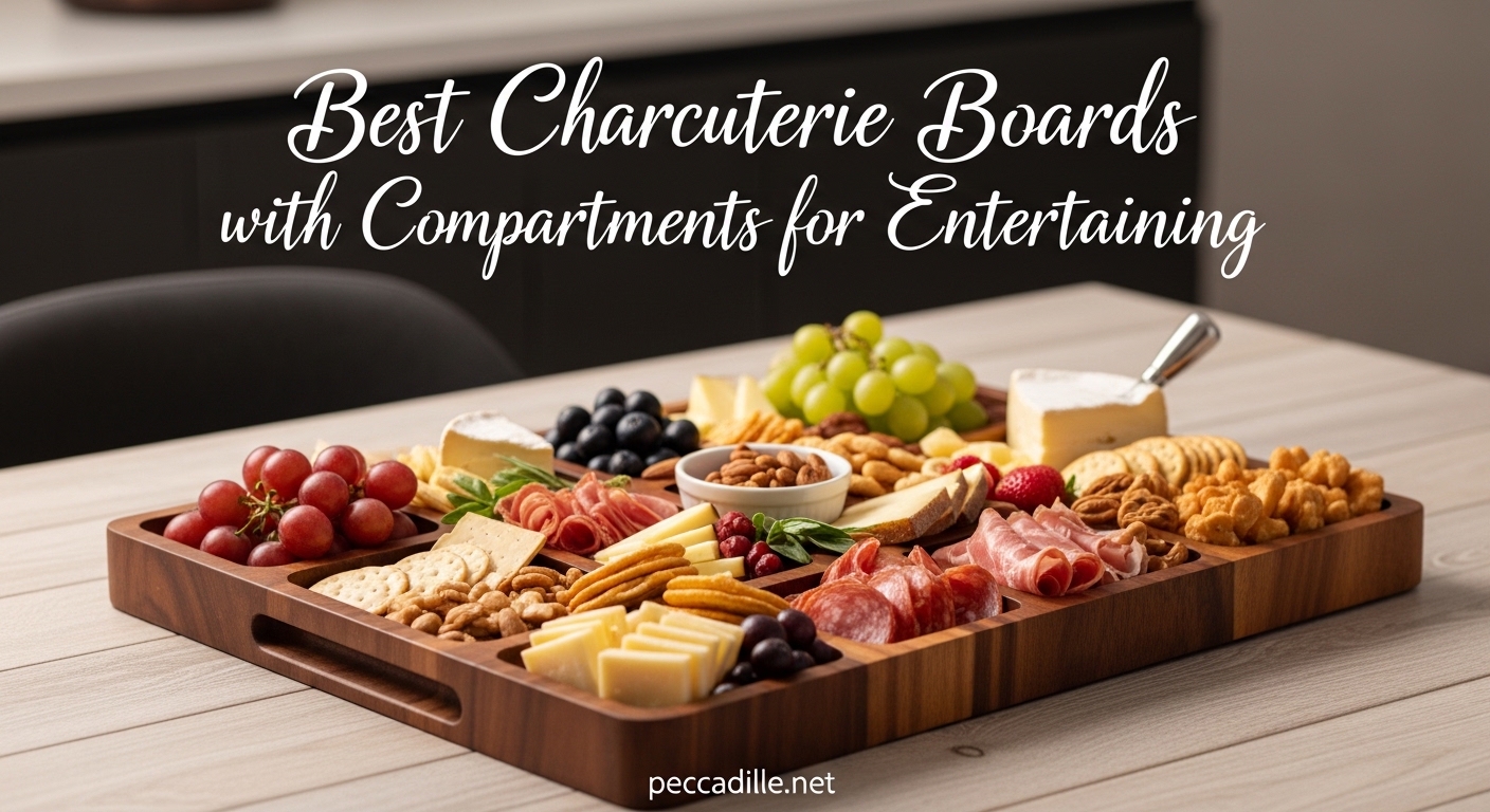 Best Charcuterie Boards with Compartments for Entertaining