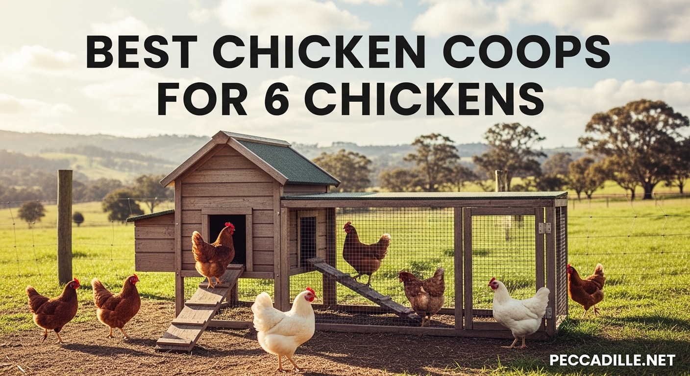 Best Chicken Coops for 6 Chickens