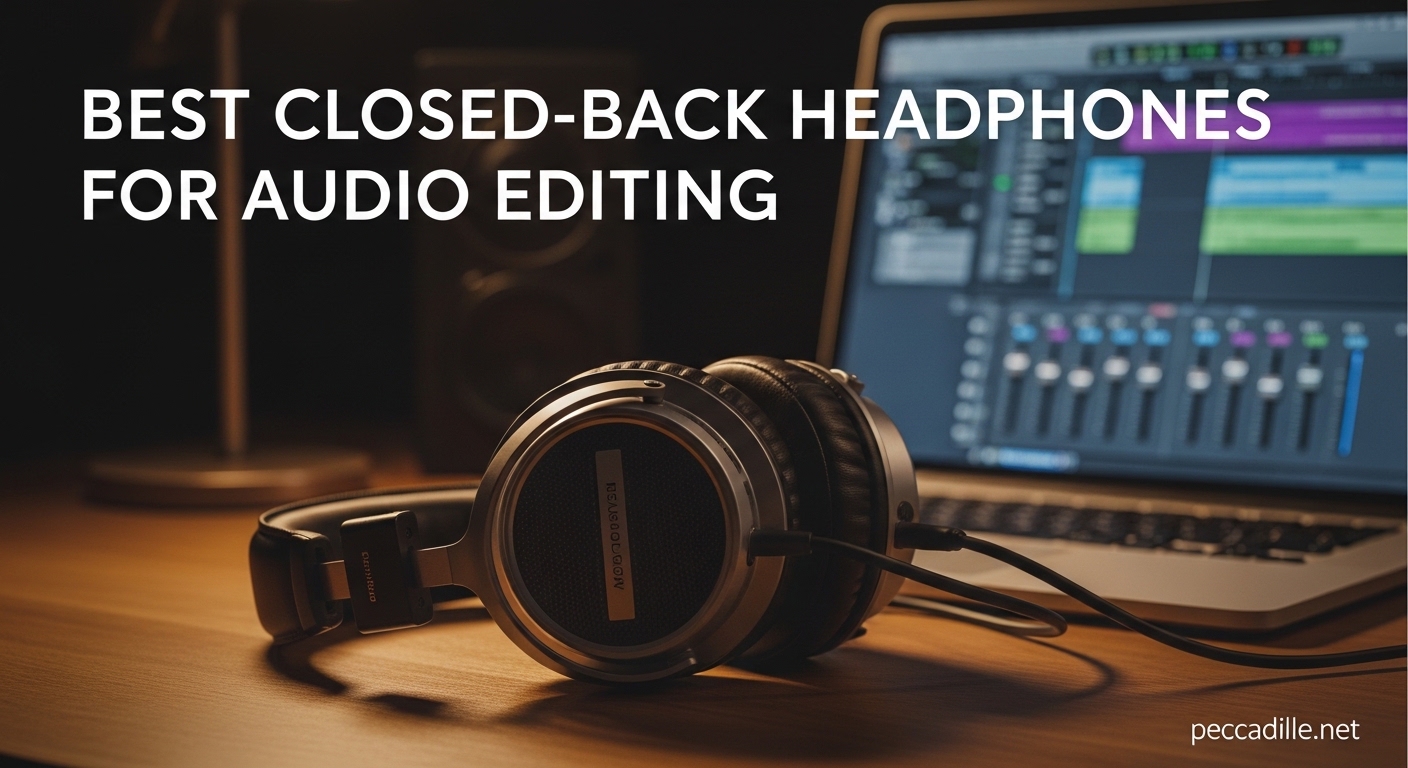 Best Closed-Back Headphones for Audio Editing