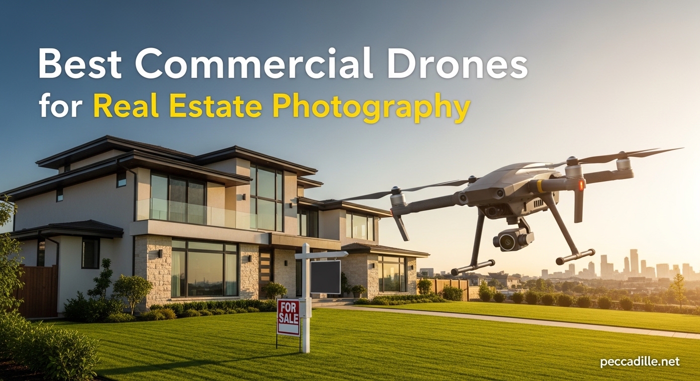 Best Commercial Drones for Real Estate Photography