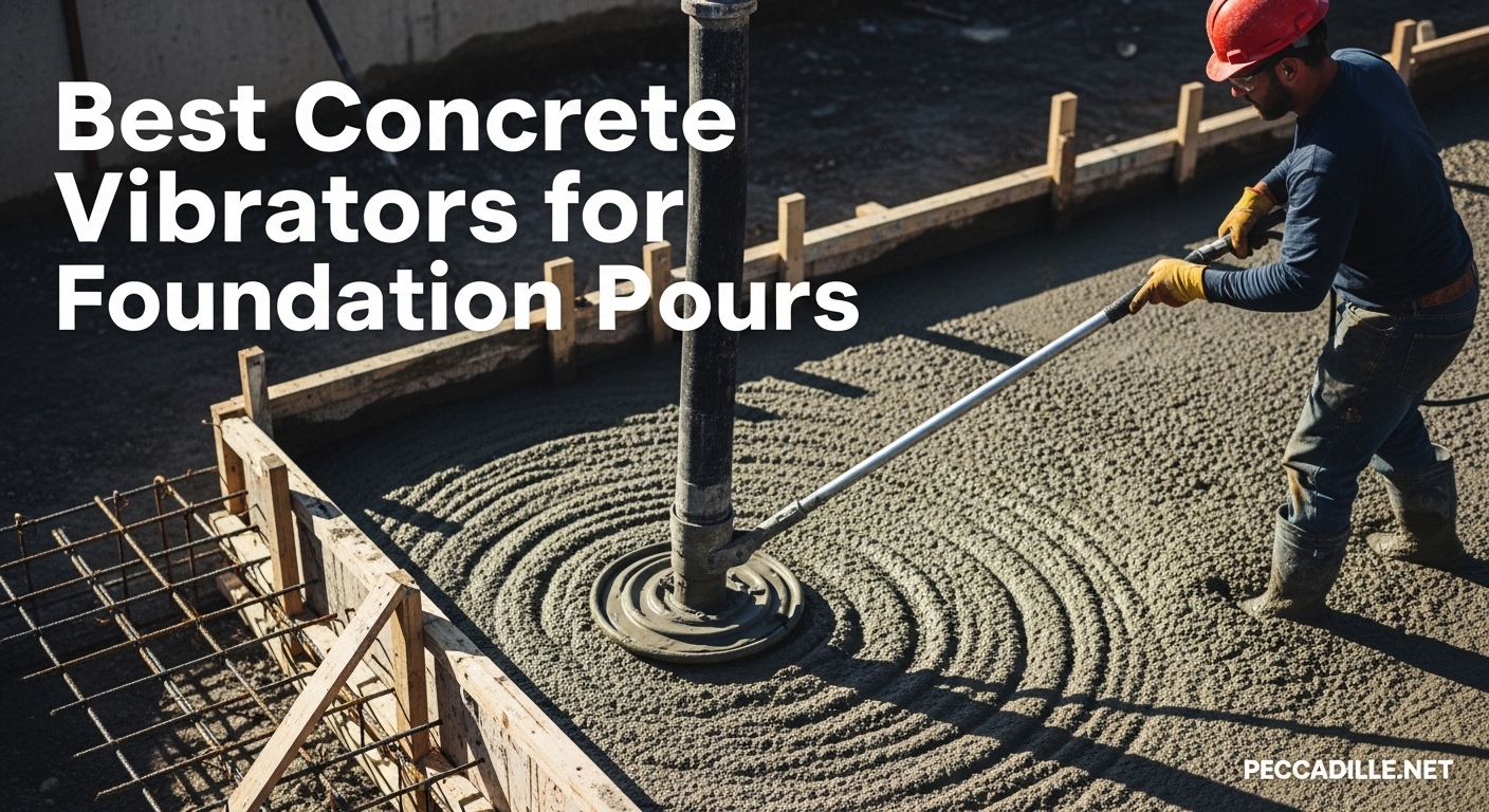 Best Concrete Vibrators for Foundation Pours