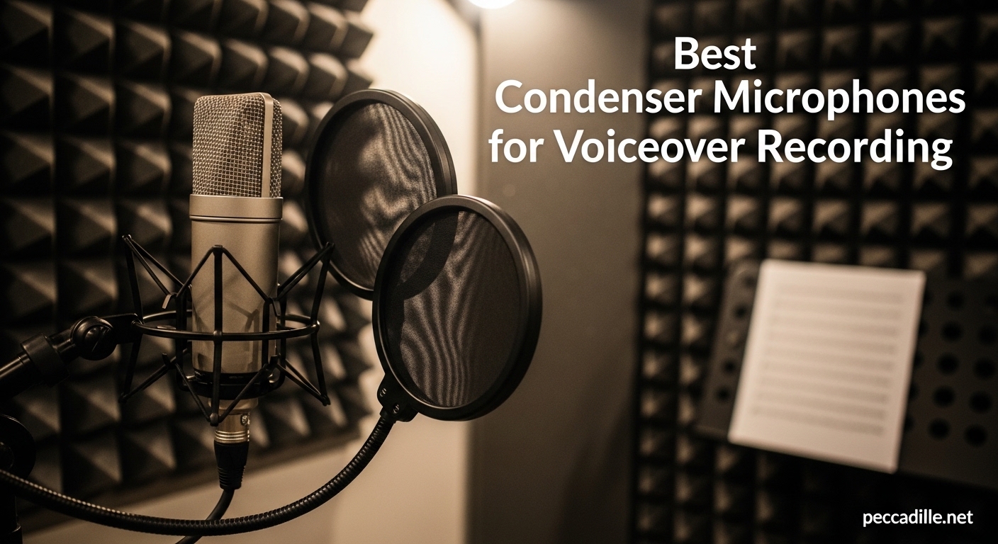 Best Condenser Microphones for Voiceover Recording