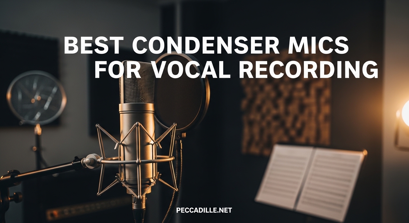 Best Condenser Mics for Vocal Recording