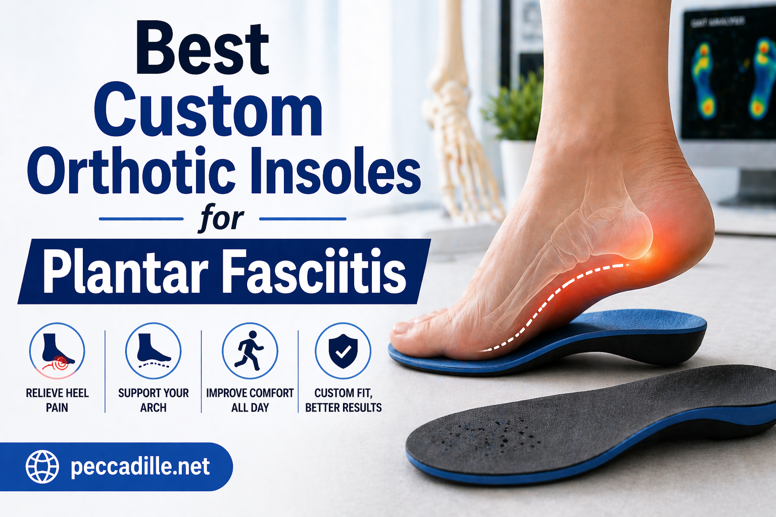 Best Custom Orthotic Insoles for Plantar Fasciitis