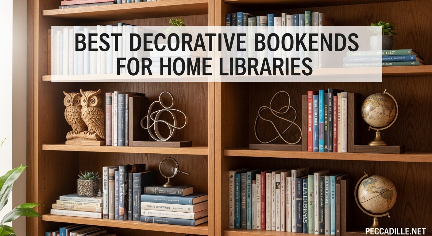 Best Decorative Bookends for Home Libraries
