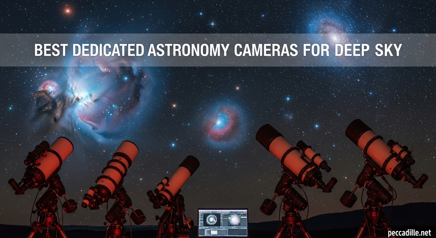 Best Dedicated Astronomy Cameras for Deep Sky