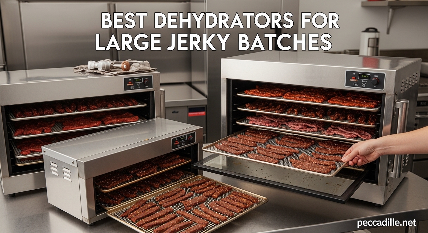 Best Dehydrators for Large Jerky Batches