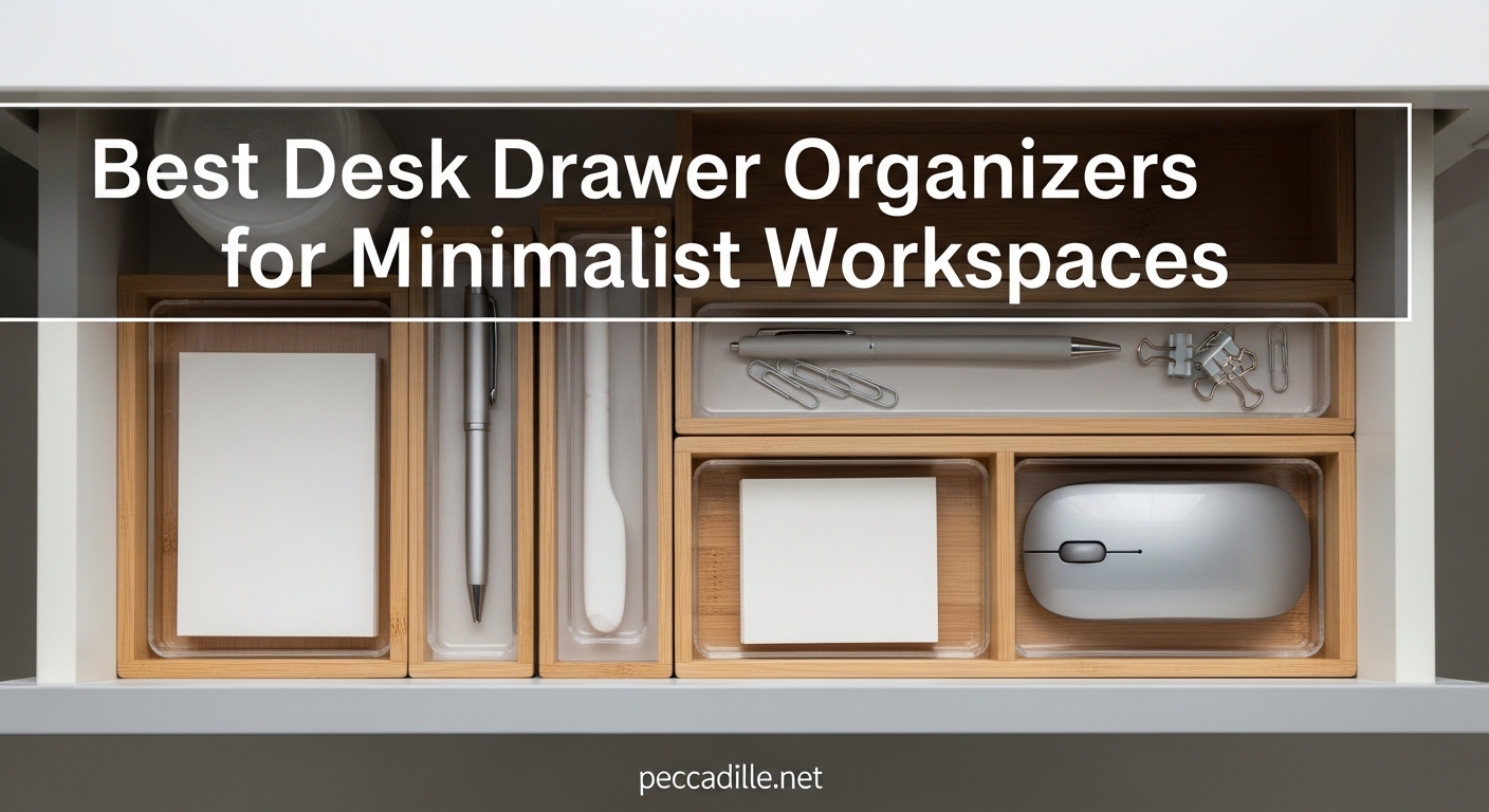 Best Desk Drawer Organizers for Minimalist