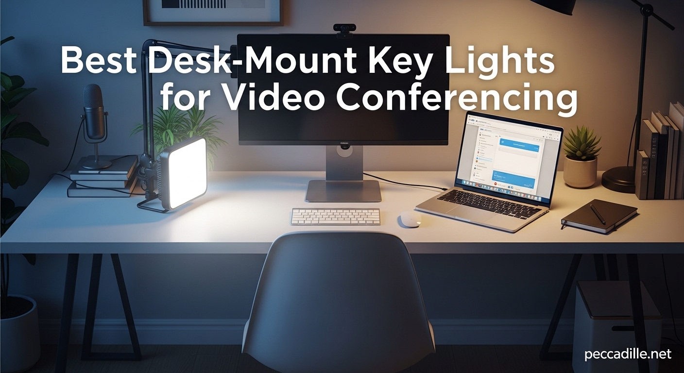 Best Desk-Mount Key Lights for Video Conferencing