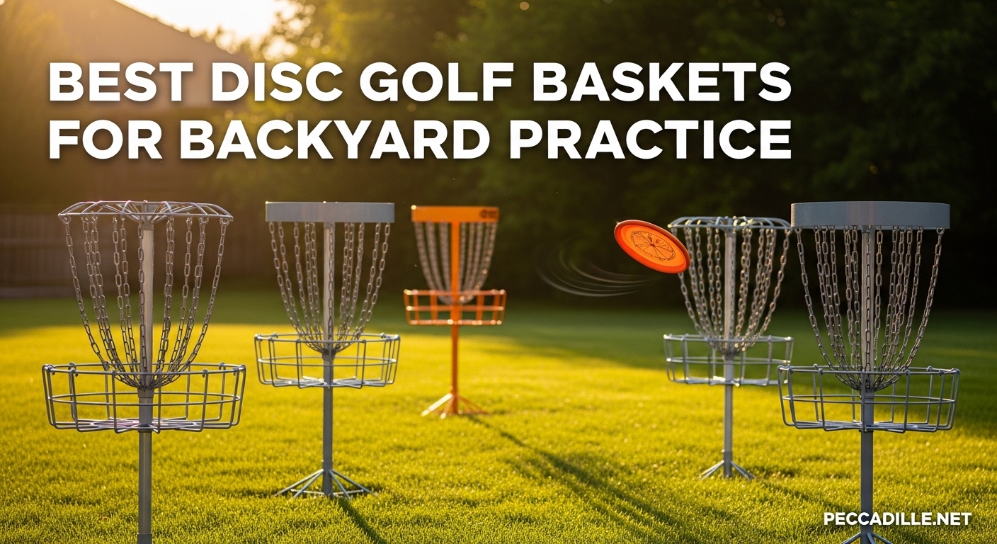 Best Disc Golf Baskets for Backyard Practice