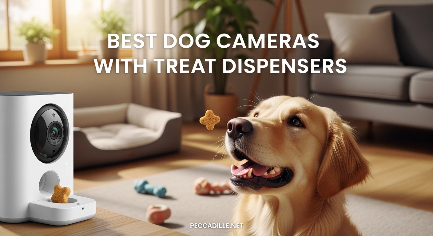 Best Dog Cameras with Treat Dispensers