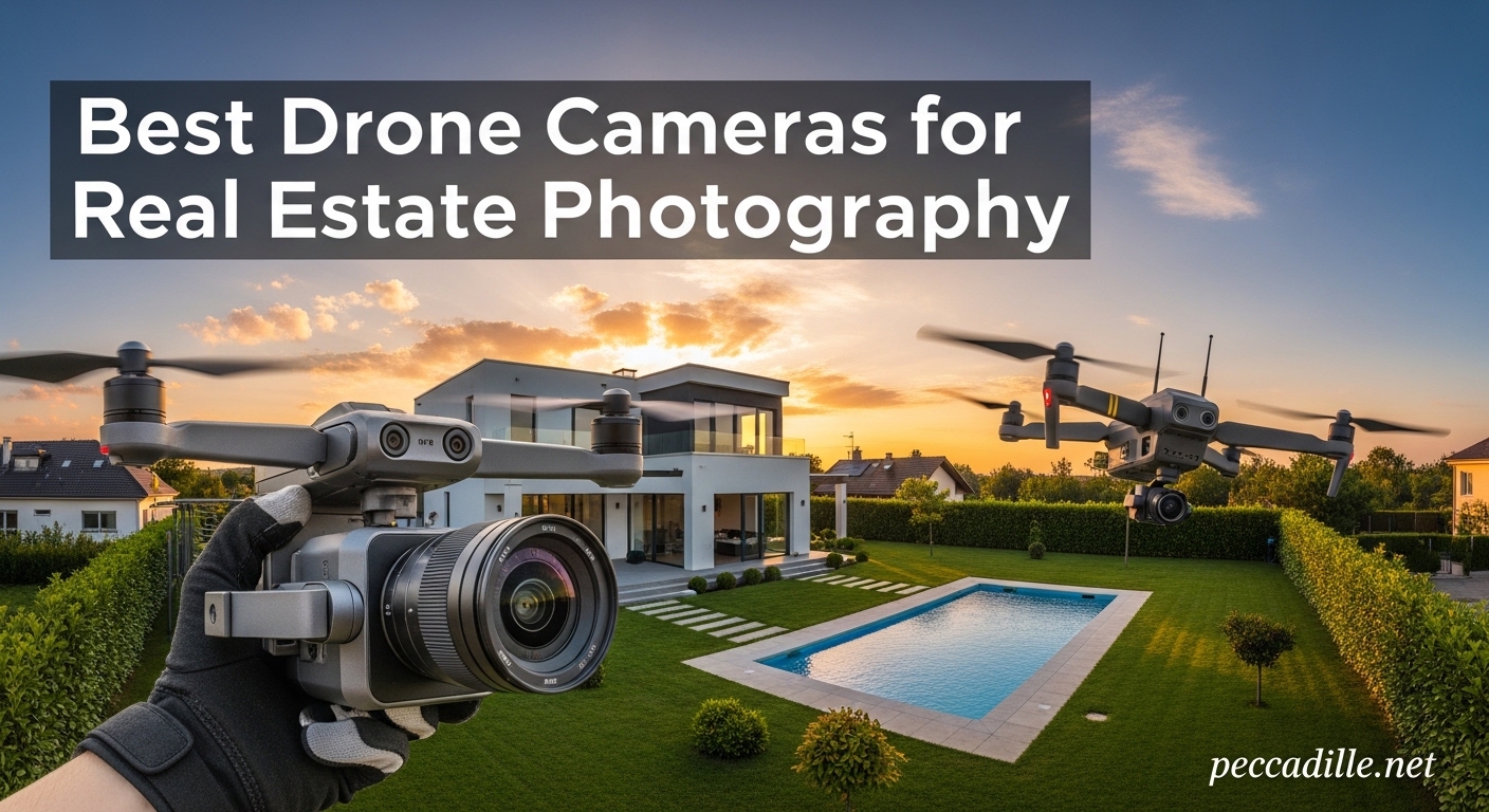 Best Drone Cameras for Real Estate Photography