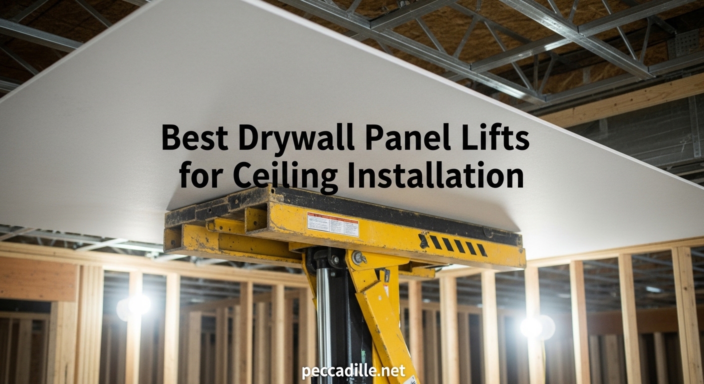 Best Drywall Panel Lifts for Ceiling Installation