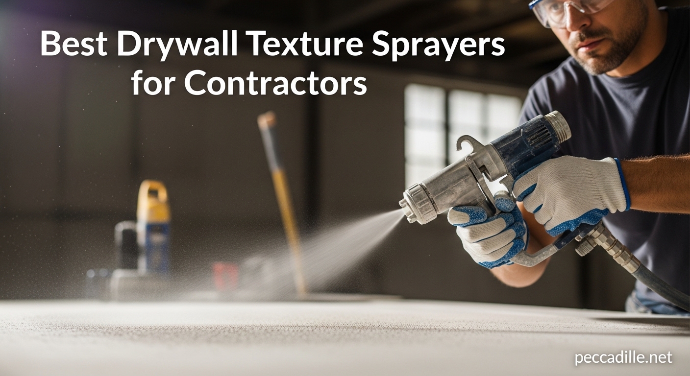 Best Drywall Texture Sprayers for Contractors