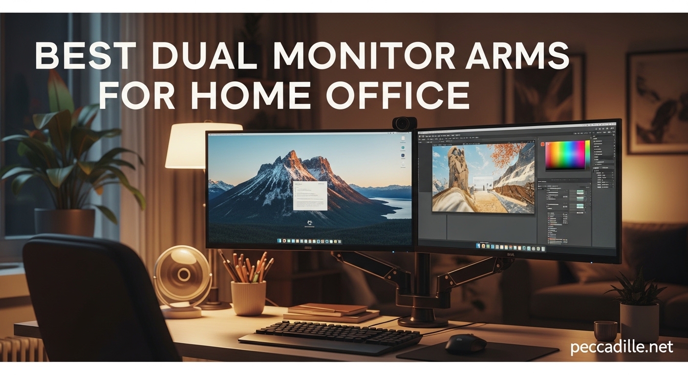 Best Dual Monitor Arms for Home Office
