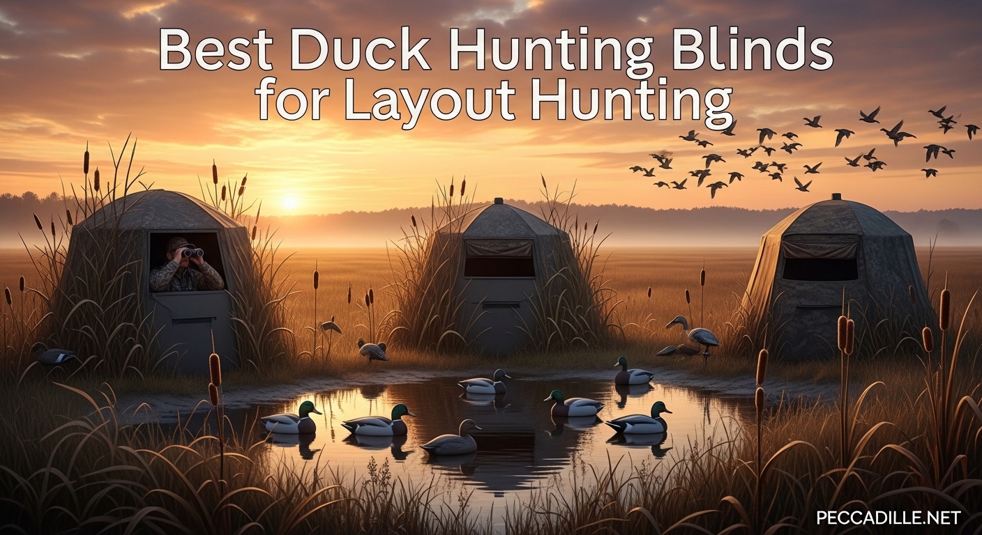 Best Duck Hunting Blinds for Layout Hunting