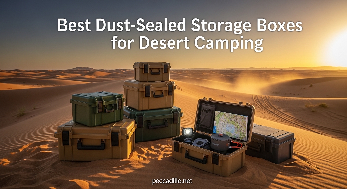 Best Dust-Sealed Storage Boxes for Desert Camping