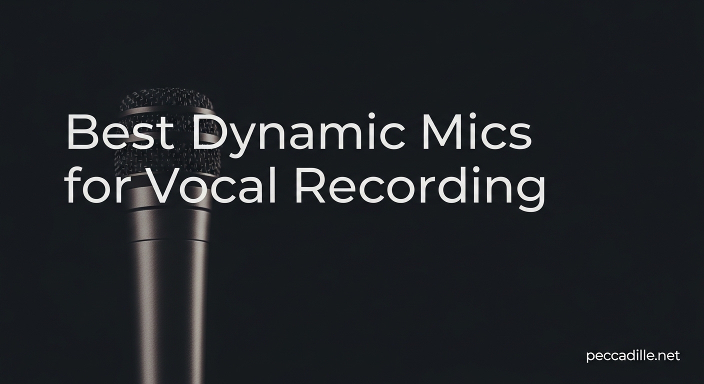 Best Dynamic Mics for Vocal Recording