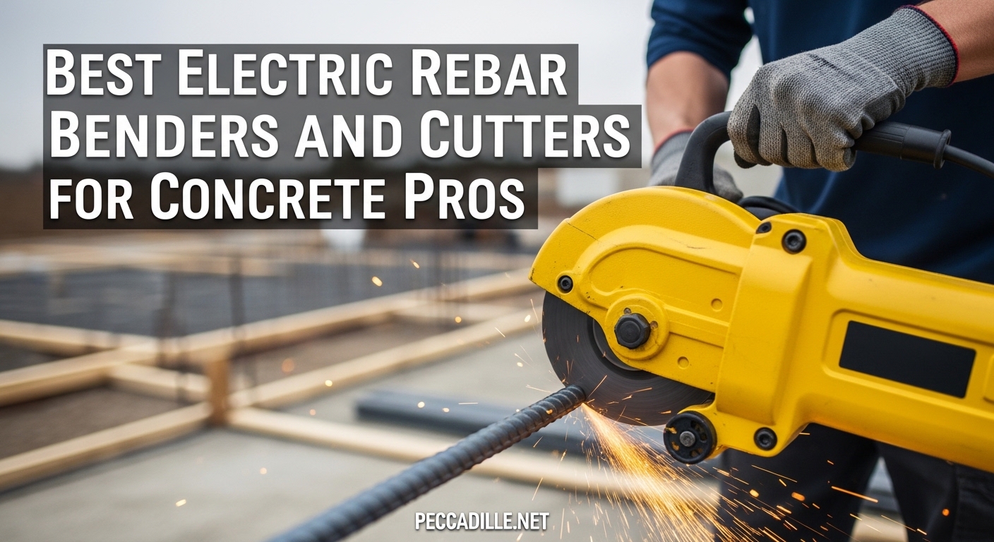 Best Electric Rebar Benders and Cutters for Concrete Pros