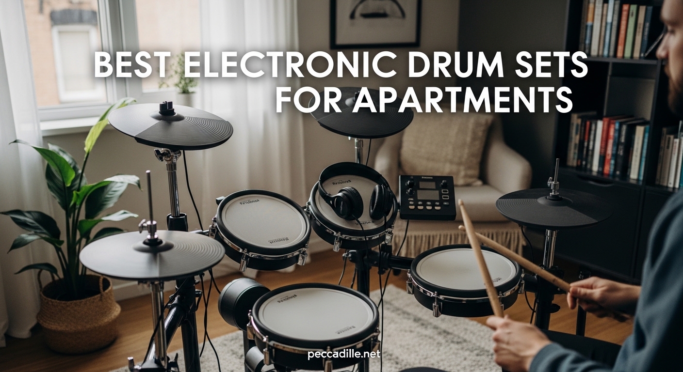 Best Electronic Drum Sets for Apartments