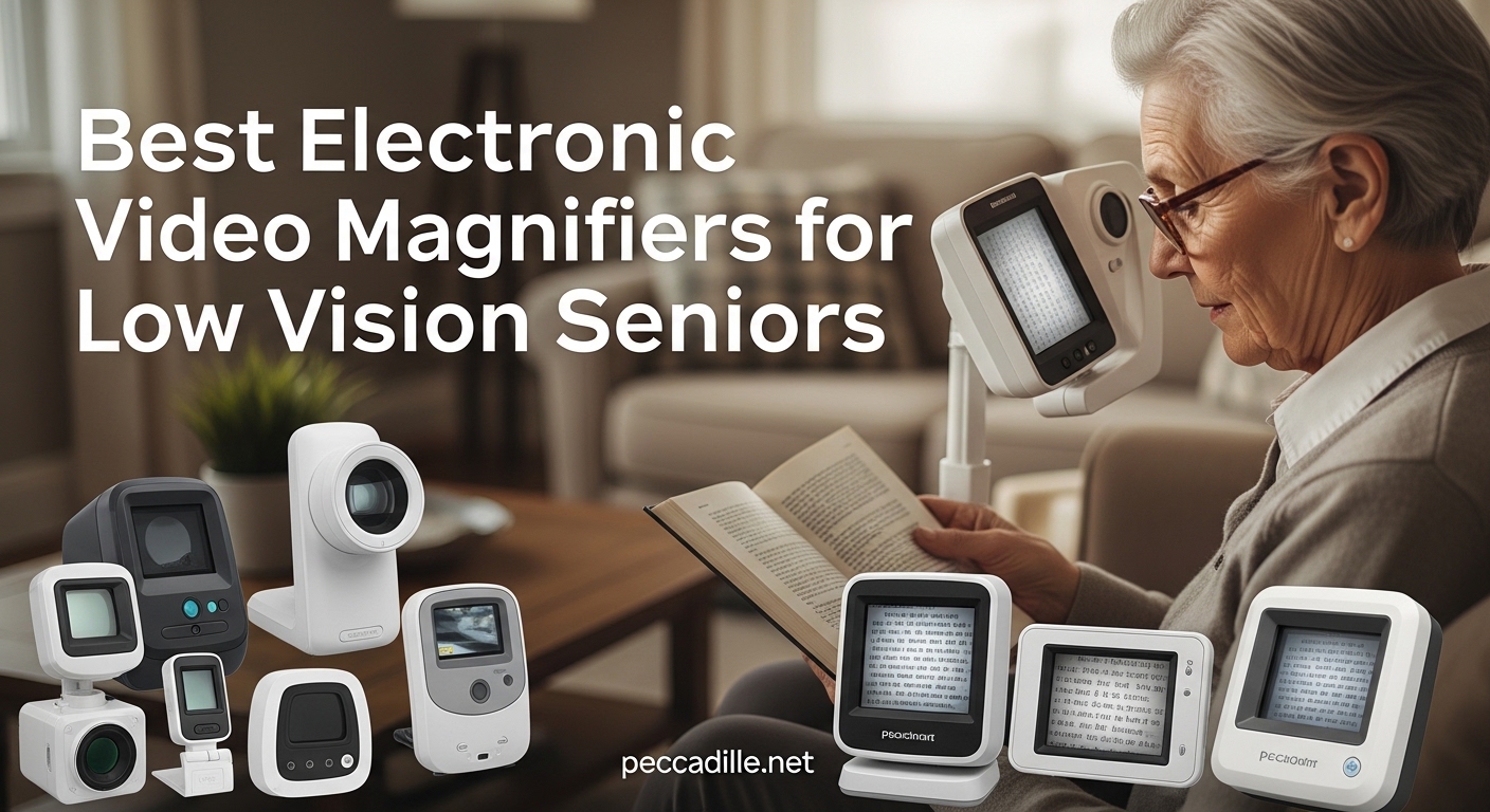 Best Electronic Video Magnifiers for Low Vision Seniors