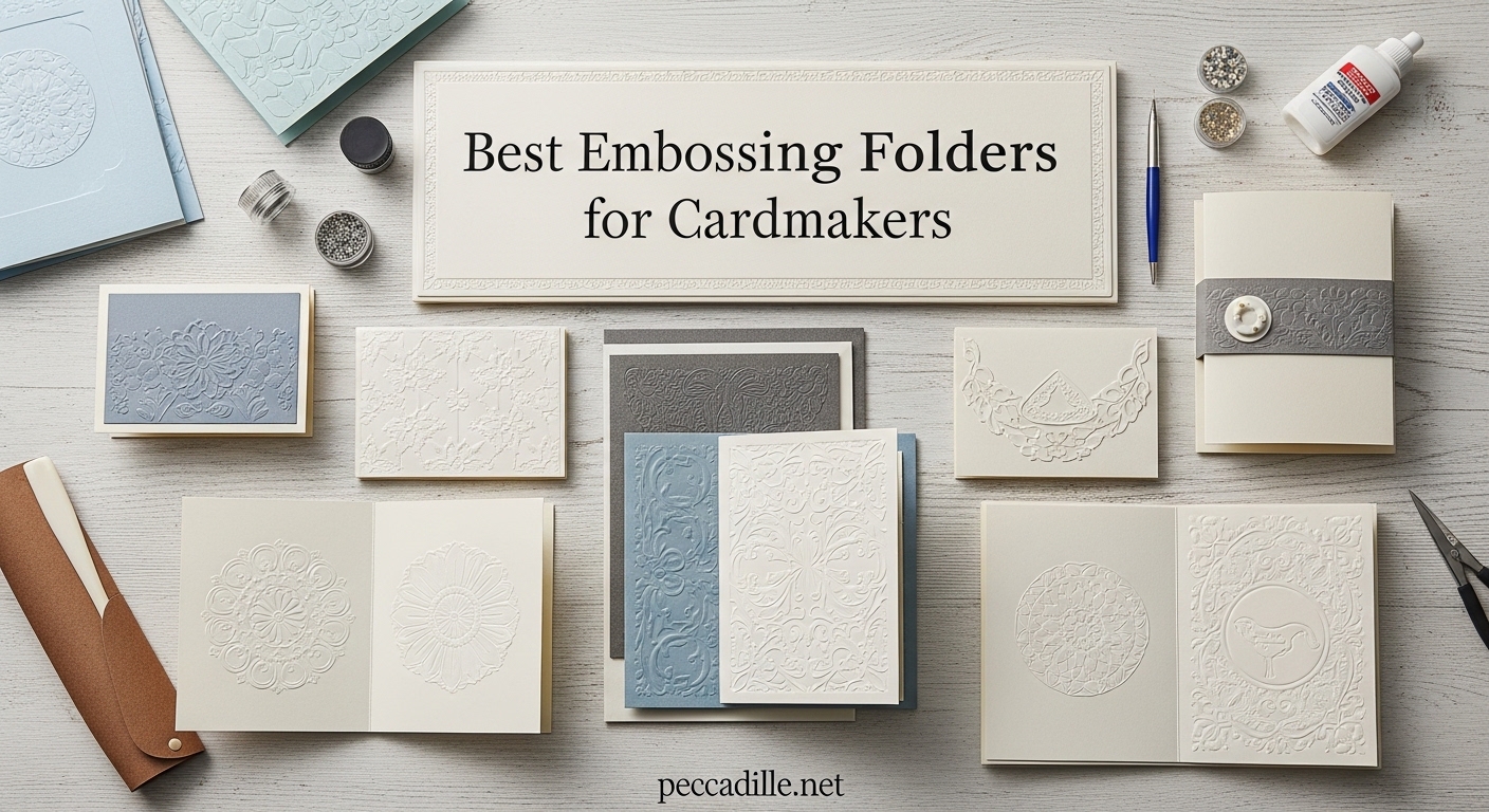 Best Embossing Folders for Cardmakers