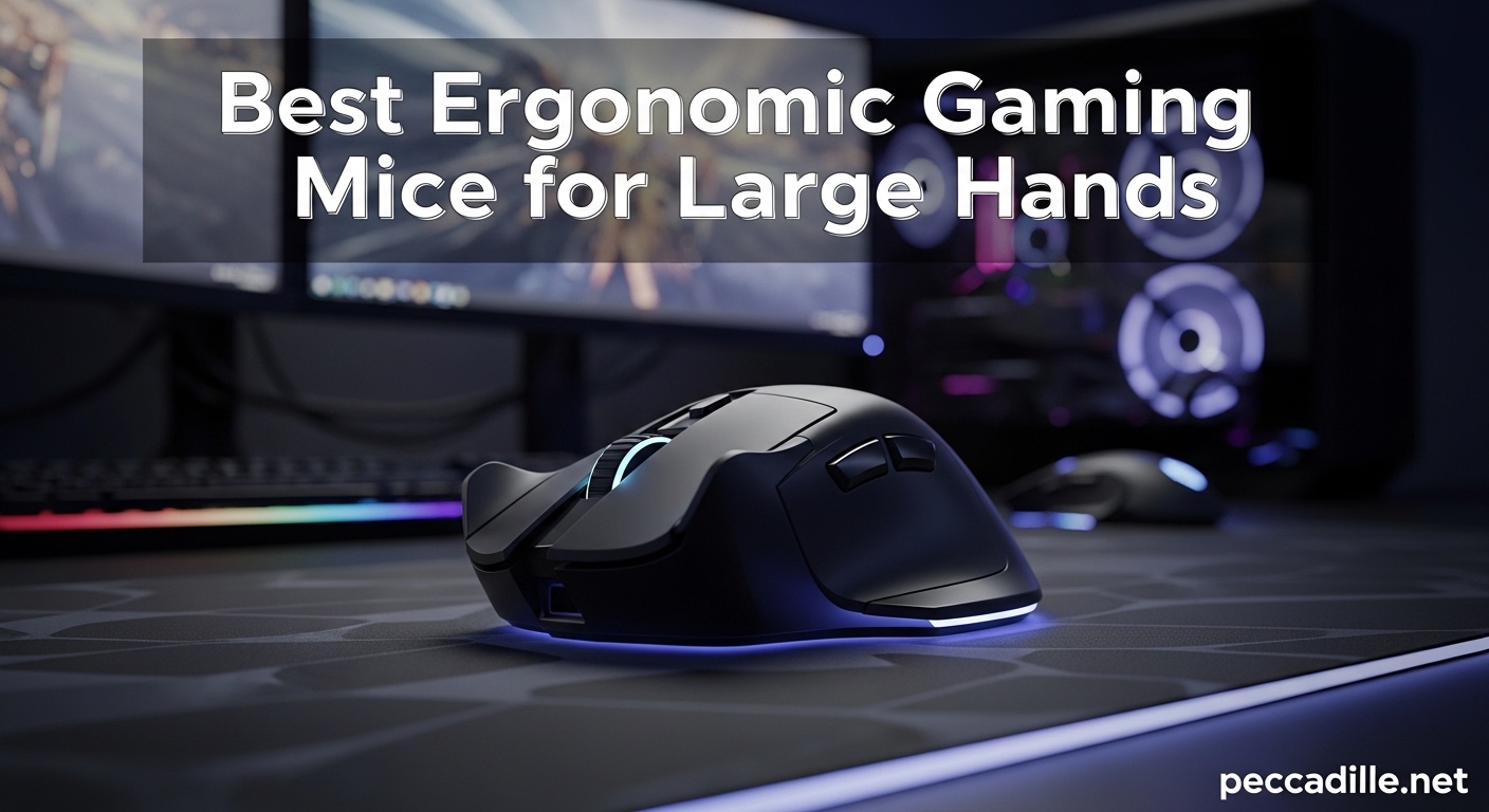 Best Ergonomic Gaming Mice for Large Hands