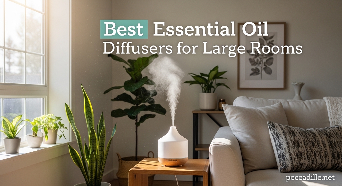 Best Essential Oil Diffusers for Large Rooms