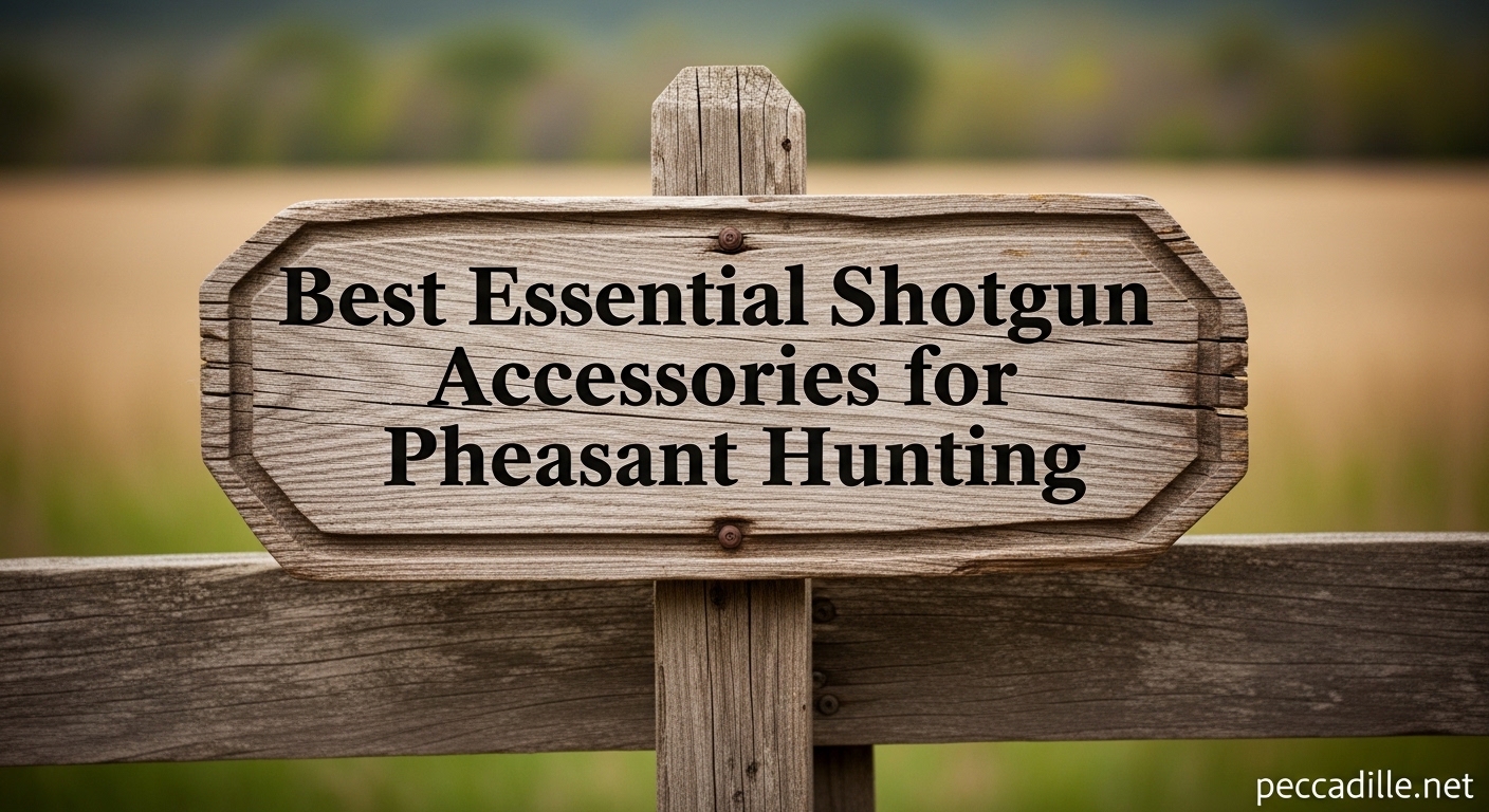 Best Essential Shotgun Accessories for Pheasant Hunting