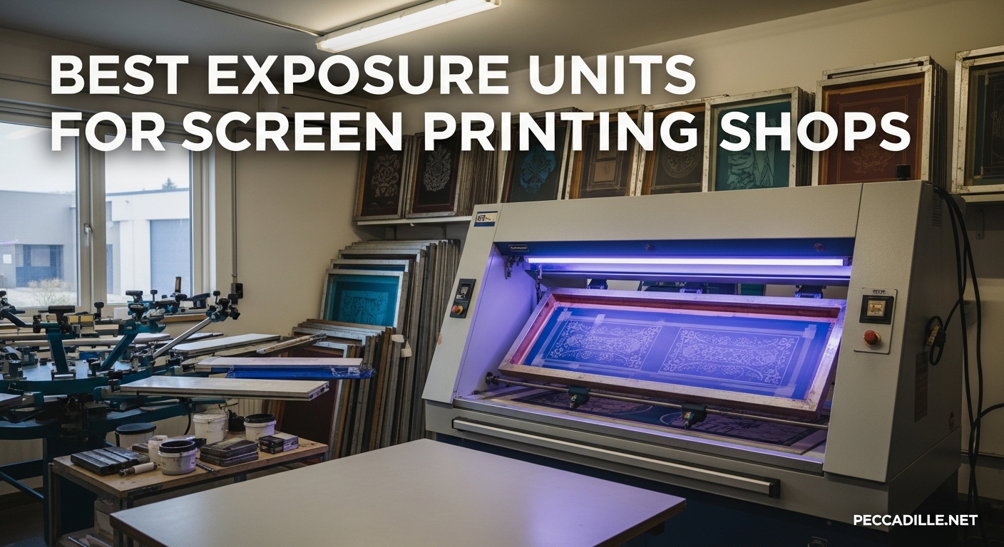 Best Exposure Units for Screen Printing Shops