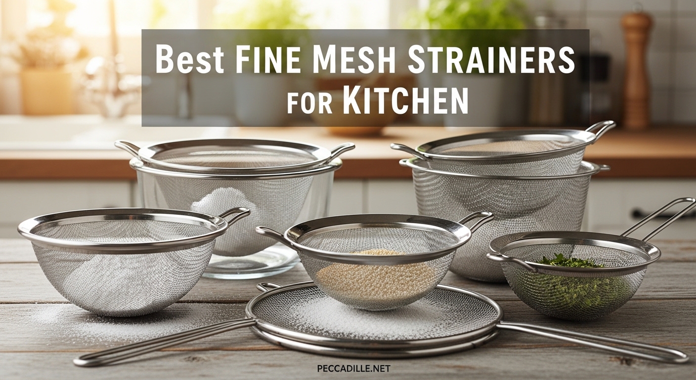 Best Fine Mesh Strainers for Kitchen