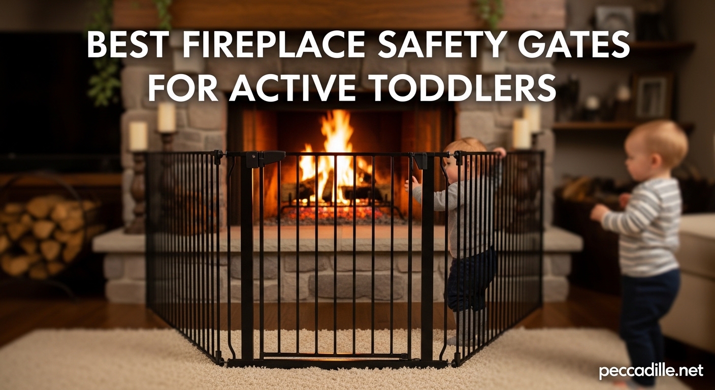 Best Fireplace Safety Gates for Active Toddlers