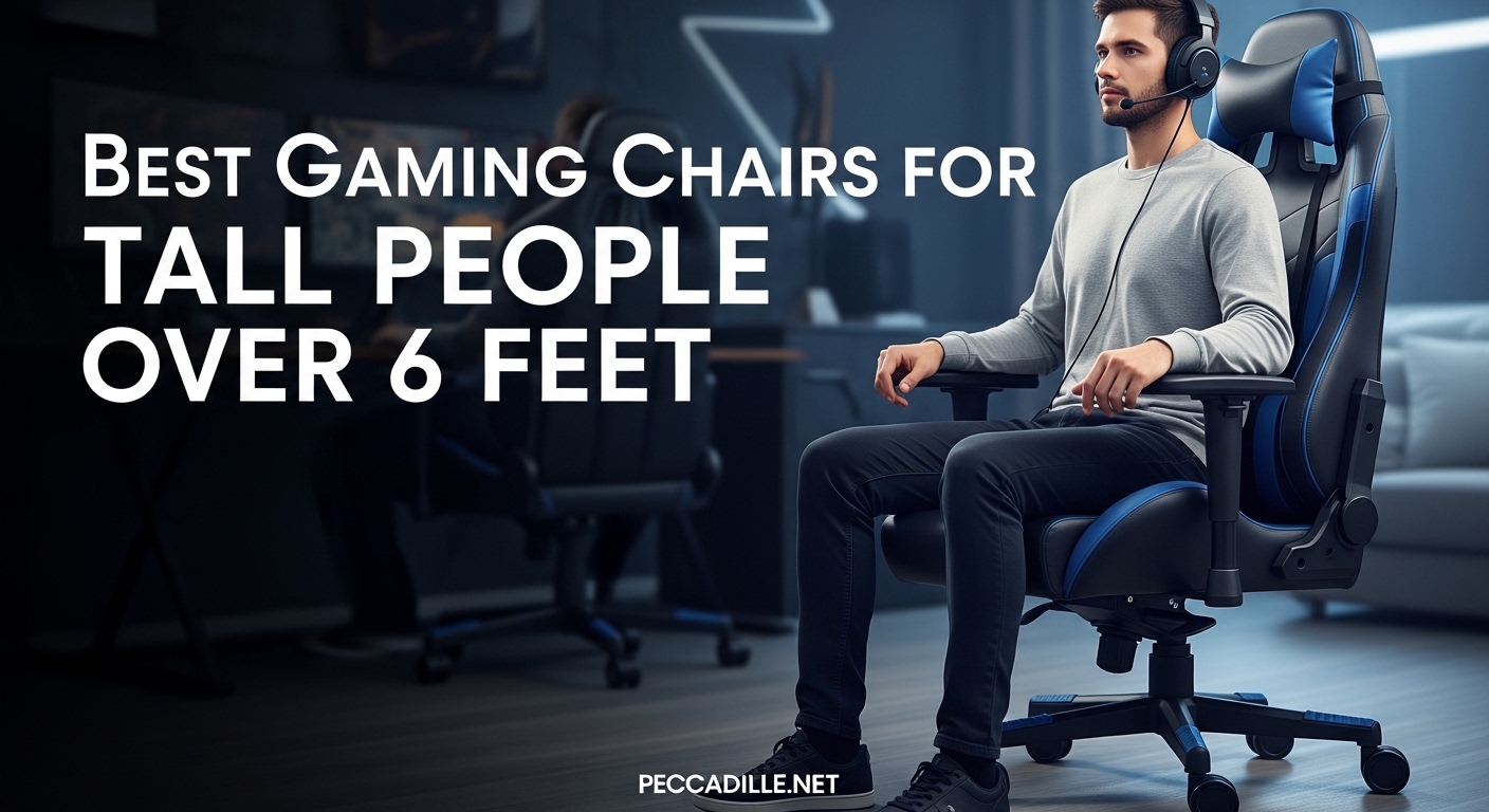 Best Gaming Chairs for Tall People Over 6 Feet