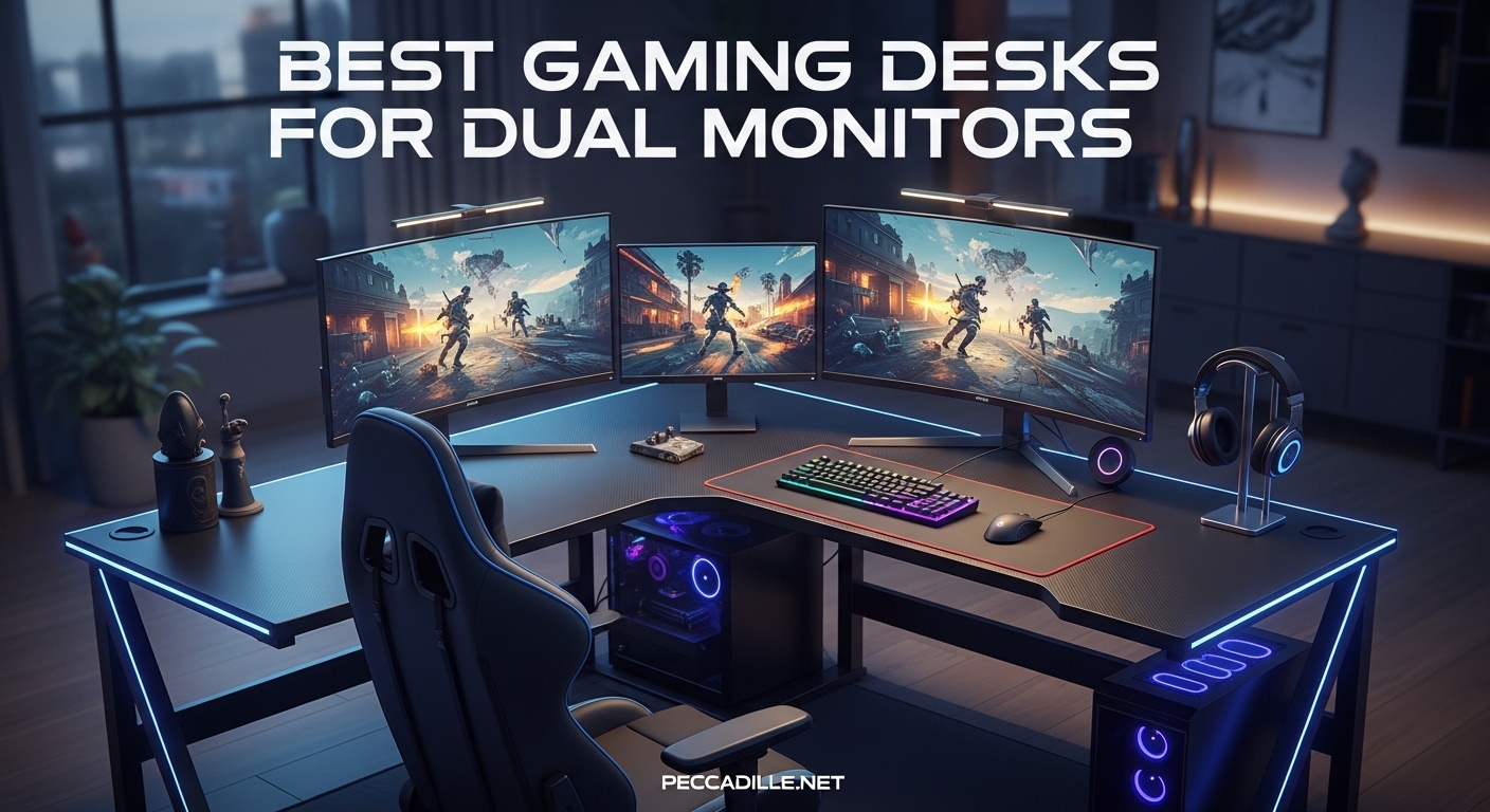 Best Gaming Desks for Dual Monitors