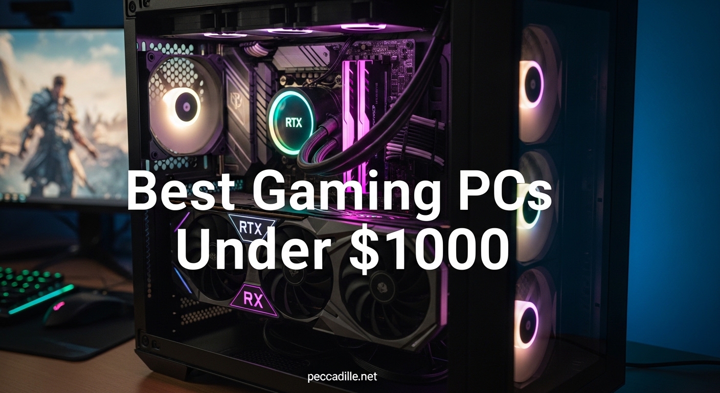 Best Gaming PCs Under $1000