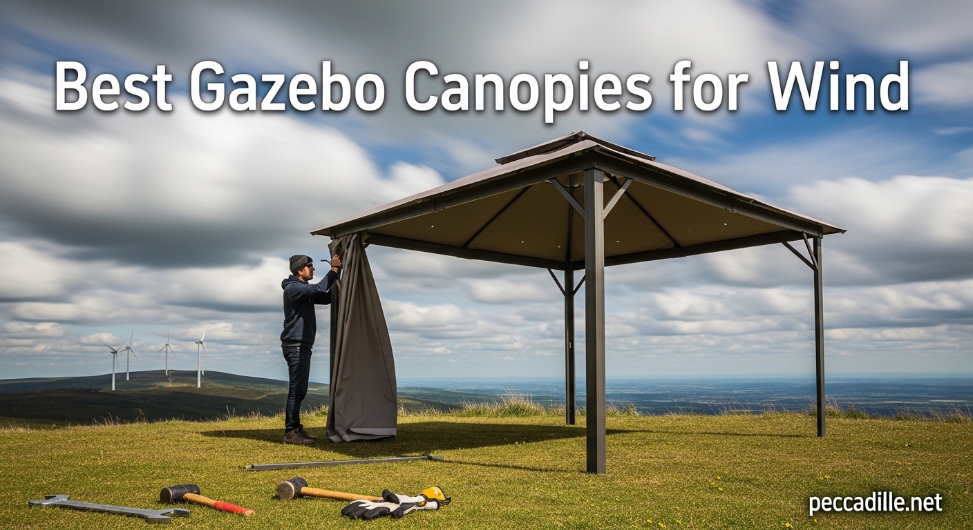 Best Gazebo Canopies for Wind