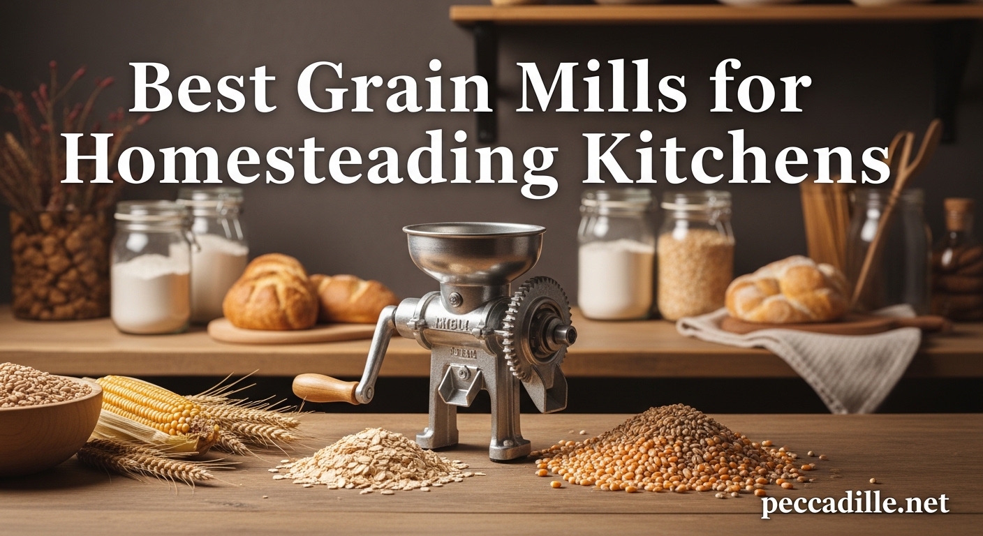 Best Grain Mills for Homesteading Kitchens