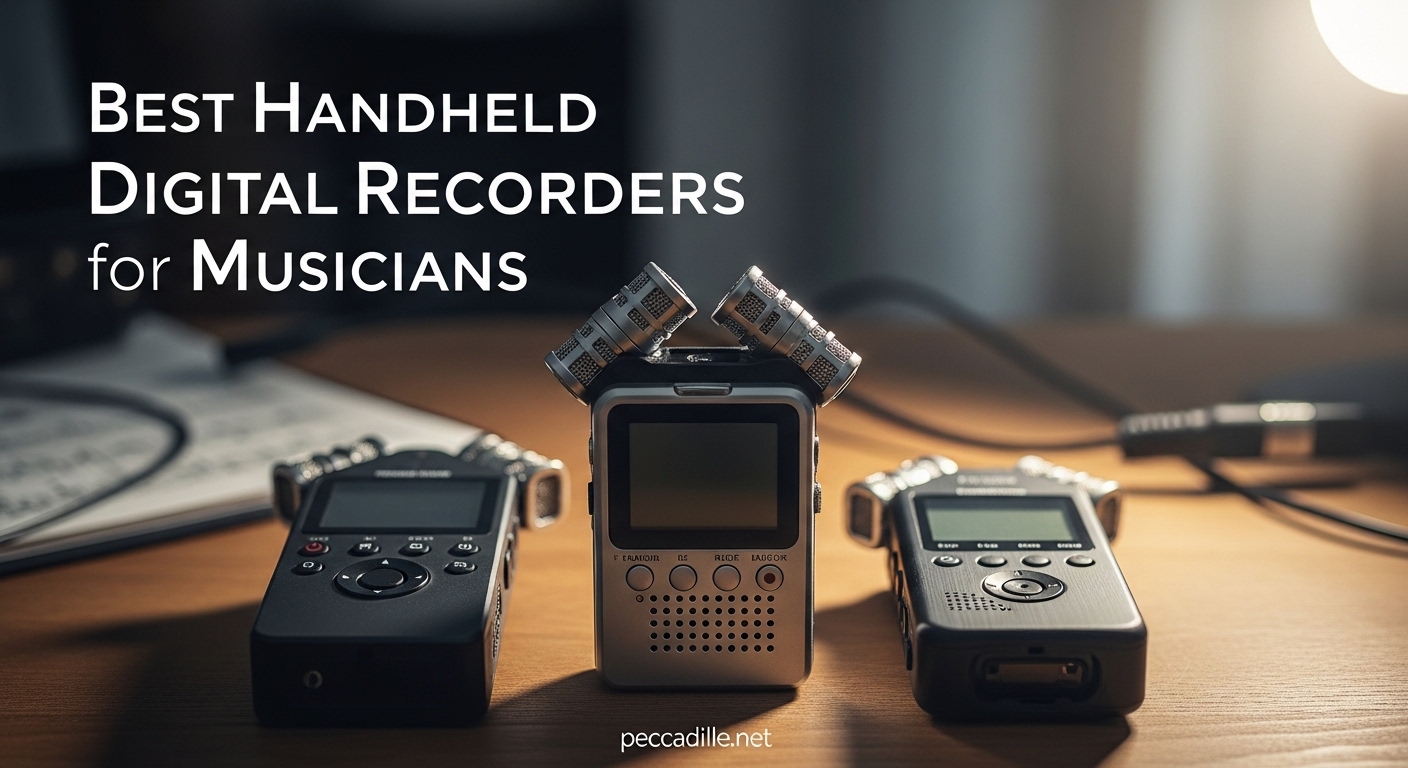 Best Handheld Digital Recorders for Musicians