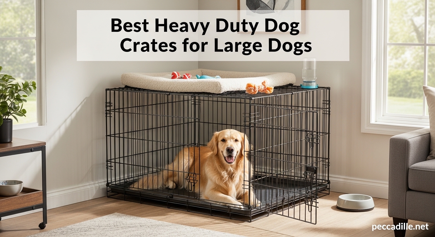 Best Heavy Duty Dog Crates for Large Dogs