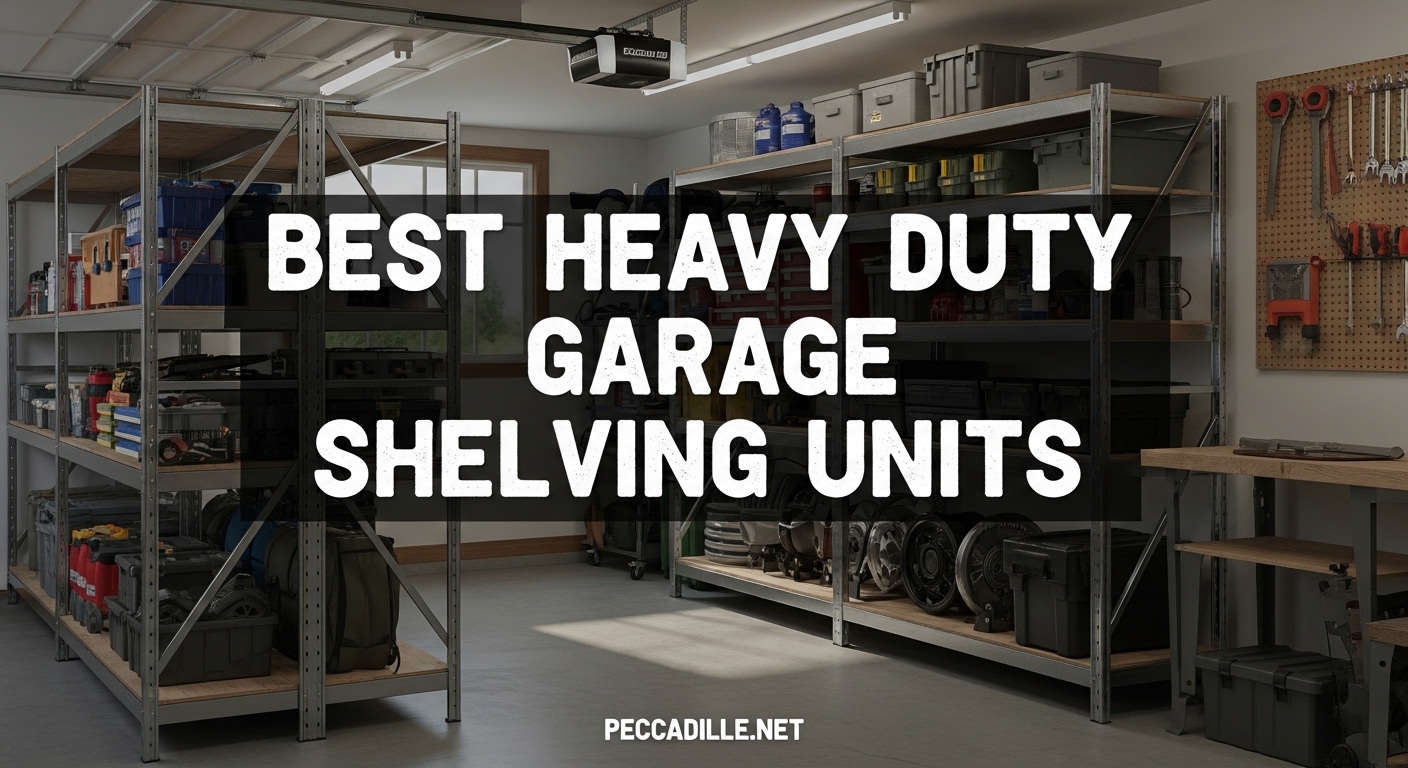 Best Heavy Duty Garage Shelving Units