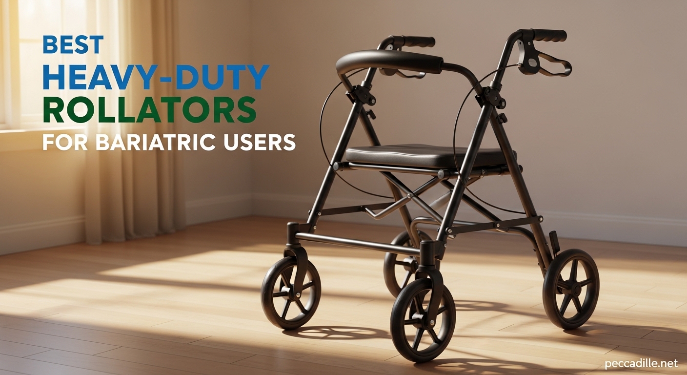Best Heavy-Duty Rollators for Bariatric Users