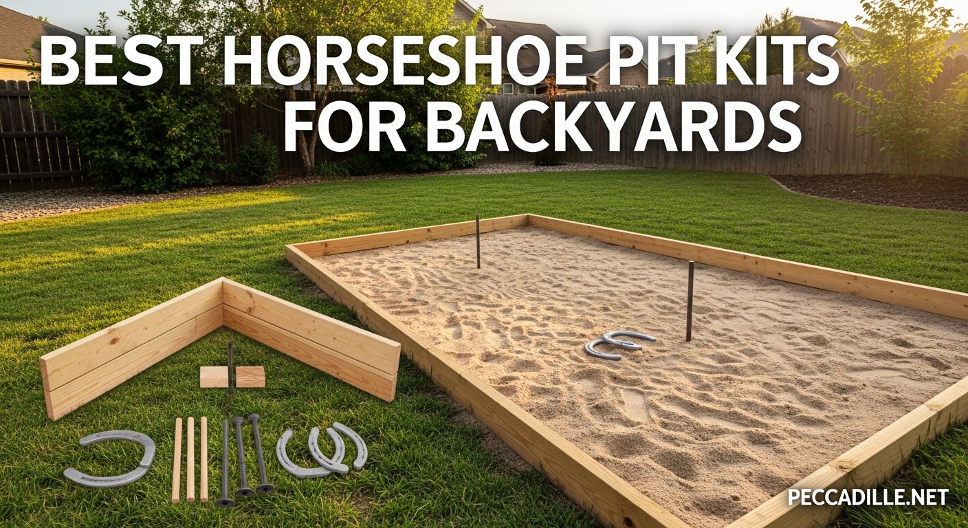 Best Horseshoe Pit Kits for Backyards