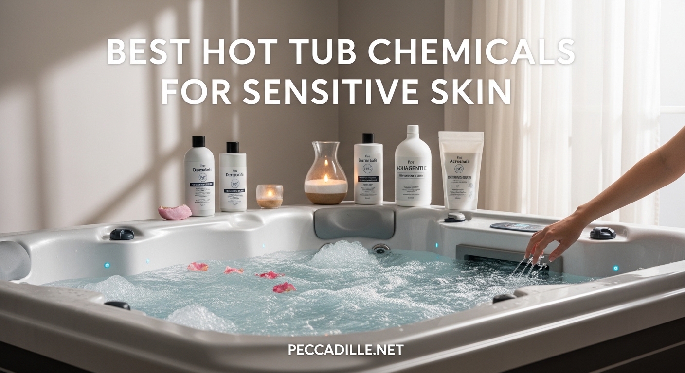 Best Hot Tub Chemicals for Sensitive Skin
