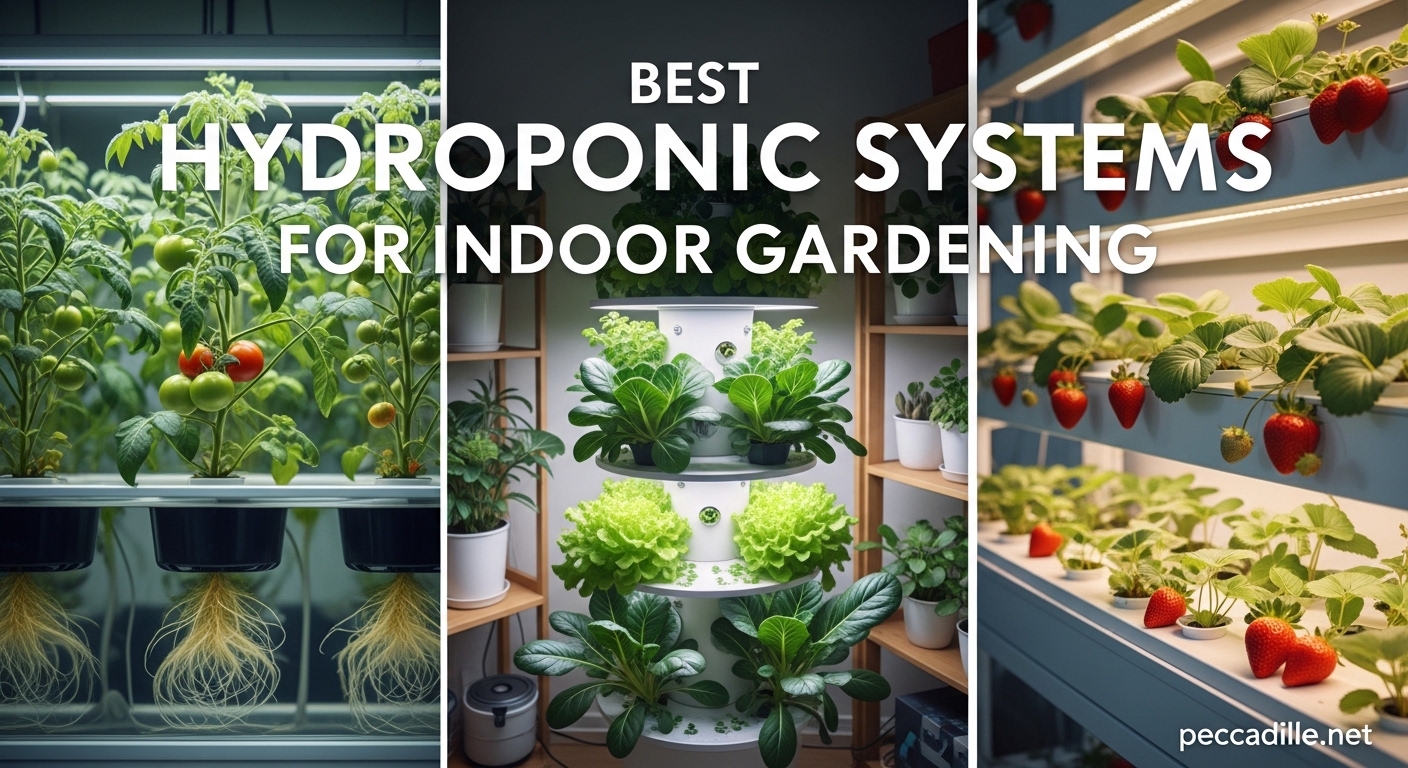 Best Hydroponic Systems for Indoor Gardening