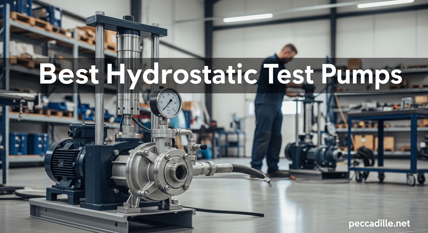 Best Hydrostatic Test Pumps