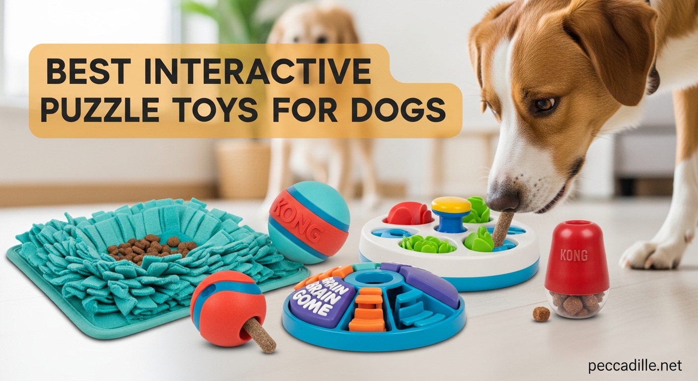 Best Interactive Puzzle Toys for Dogs